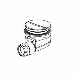 Bonde sipho&iuml;de haut d&eacute;bit Chrome - JACOB DELAFON R&eacute;f. E78161-CP