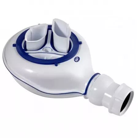 Vidage complet carr&eacute; affleurant chrom&eacute; - JACOB DELAFON R&eacute;f. E78260-CP