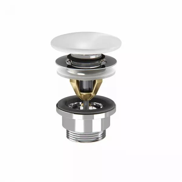 Bonde de vidage clic-clac c�ramique Blanc - JACOB DELAFON R�f. E78262-00