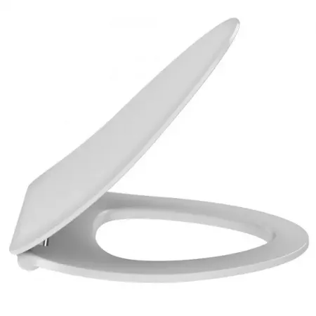 Abattant complet blanc extra-plat Nouvelle Vague &agrave; descente progressive - JACOB DELAFON R&eacute;f. E20069-00 (SUIVI)