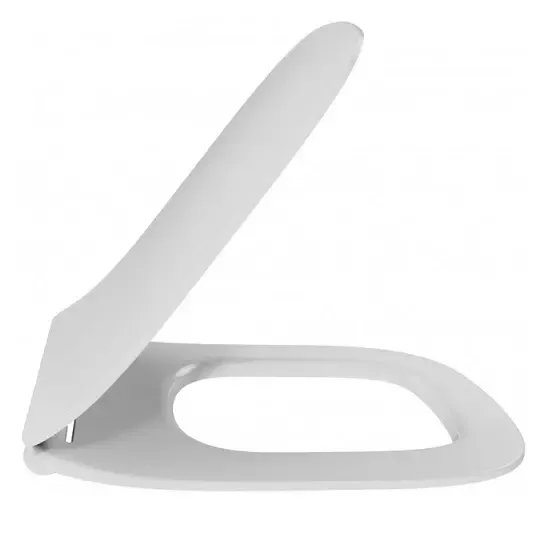 Abattant complet blanc extra-plat Struktura � descente progressive - JACOB DELAFON R�f. E20606-00