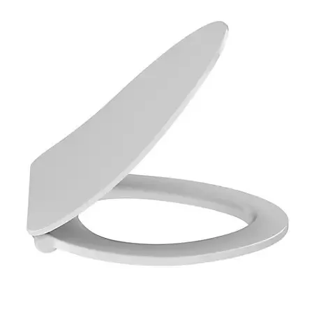 Abattant complet blanc slim Nouvelle Vague compact � descente progressive - JACOB DELAFON R�f. E22124-00