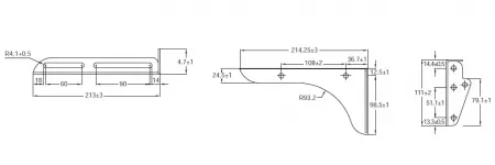 2 &eacute;querres r&eacute;glables pour Duo - JACOB DELAFON R&eacute;f. E33129-NF