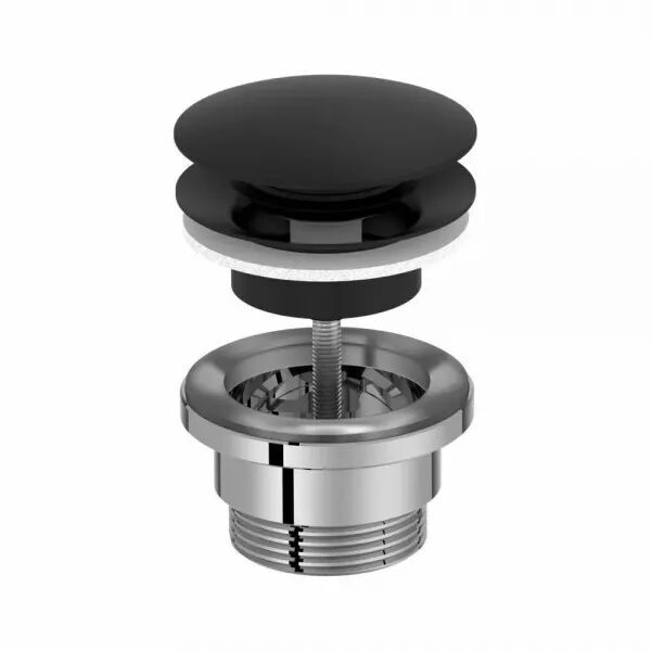 Bonde vidage clic-clac Noir mat - JACOB DELAFON R�f. E30536-BL