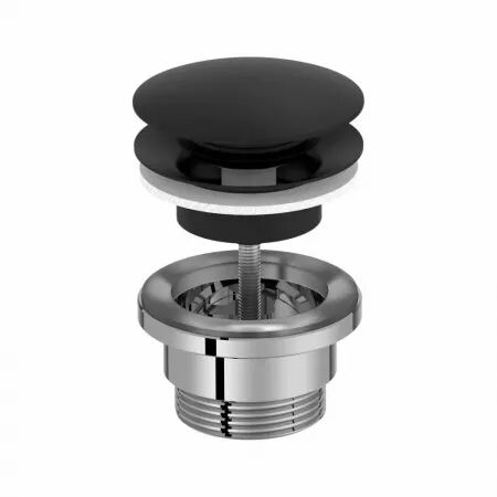 Bonde vidage clic-clac Noir mat - JACOB DELAFON R&eacute;f. E30536-BL