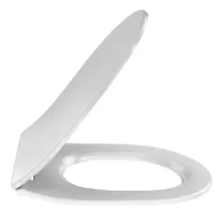 Abattant complet blanc Od�on Rive gauche � descente progressive - JACOB DELAFON R�f. E24889-00