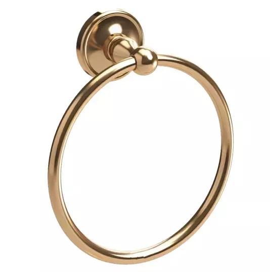 Anneau porte-serviettes Cl�o 1889 Or beige - JACOB DELAFON R�f. E27314-BGG