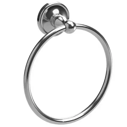 Anneau porte-serviettes Cl&eacute;o 1889 Chrom&eacute; - JACOB DELAFON R&eacute;f. E27314-CP