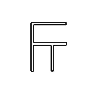 Profil&eacute; d'angle int&eacute;rieur/ext&eacute;rieur Panolux Noir mat- JACOB DELAFON R&eacute;f. E63005-BL