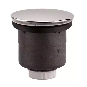 Bonde sortie verticale �90mm Chrom� - JACOB DELAFON R�f. E6761-CP