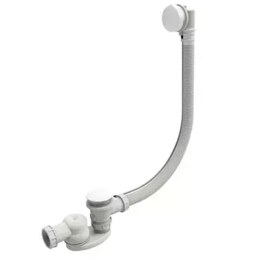 Vidage complet blanc mat pour baignoire - JACOB DELAFON R&eacute;f. E6D173-WPM