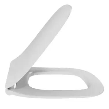 Abattant complet blanc Struktura � descente progressive - JACOB DELAFON R�f. E70025-00
