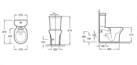 R&eacute;servoir Cl&eacute;o 1889 Blanc - JACOB DELAFON R&eacute;f. ETAC212-0