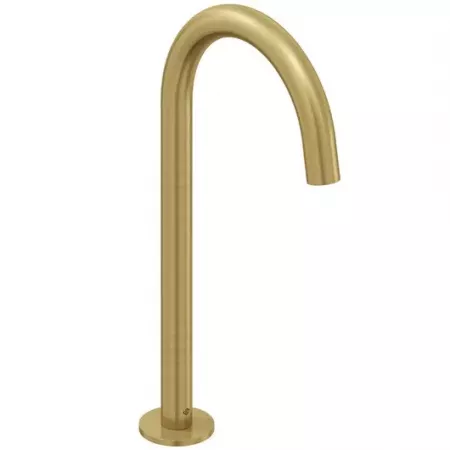 Bec tube haut Grands Boulevards Laiton bross&eacute; - Jacob Delafon R&eacute;f. E25388-2MB