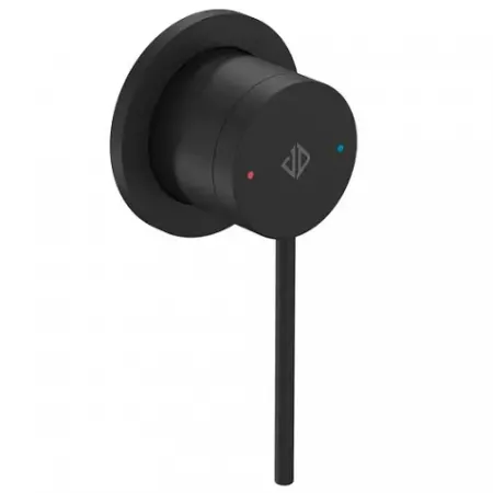 Poign&eacute;e pour mitigeur lavabo mural Grands Boulevards Noir mat - Jacob Delafon R&eacute;f. E25403-4A-BL