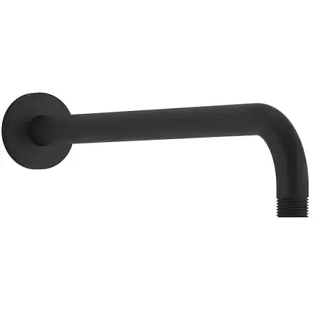 Bras de douche mural 40cm Noir mat - Jacob Delafon R&eacute;f. E26322-BL