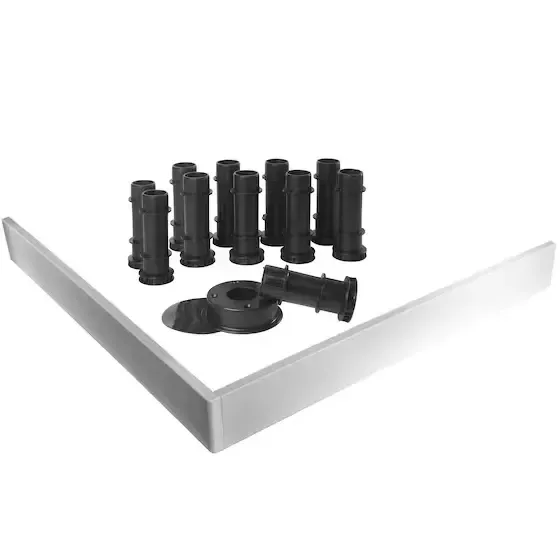 Kit de r�hausse 10 pieds avec tablier Basic - Jacob Delafon R�f. E62505-00