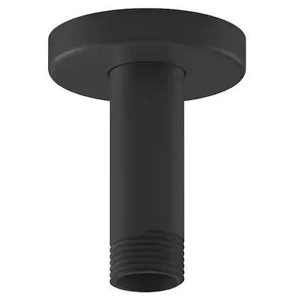 Bras de douche plafond 76mm Noir mat - JACOB DELAFON R&eacute;f. E26319-BL