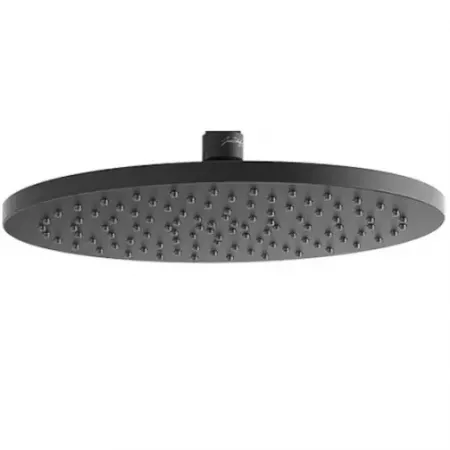 Douche de t&ecirc;te ronde 250mm Noir mat - JACOB DELAFON R&eacute;f. E35034-BL