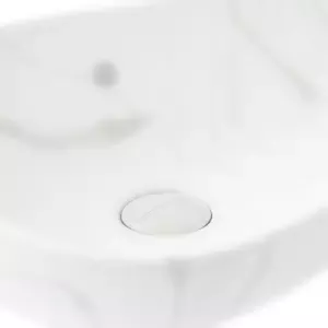 Bonde de vidage clic-clac 72mm c&eacute;ramique Marbre sculptural - JACOB DELAFON R&eacute;f. E78262-HYC