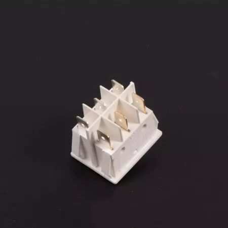 INTERRUPTEUR BLANC 6 BORNES - ATLANTIC / SAUTER / THERMOR REF. 026299