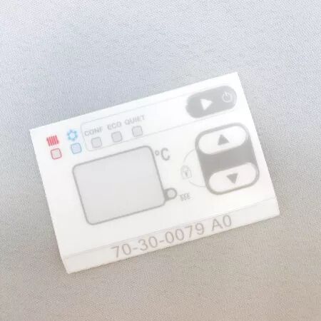 LEXAN POUR BOITIER CDE DIGITAL - ATLANTIC / SAUTER / THERMOR REF. 083240