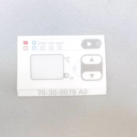 LEXAN POUR BOITIER CDE DIGITAL - ATLANTIC / SAUTER / THERMOR REF. 083240