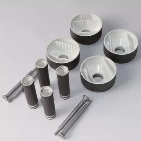 KIT FIXATIONS MURALES LONG ANT - ATLANTIC / SAUTER / THERMOR REF. 094365