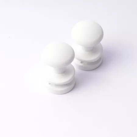 PATERE X2 BLANC CARAT-GRANIT - ATLANTIC / SAUTER / THERMOR REF. 094388