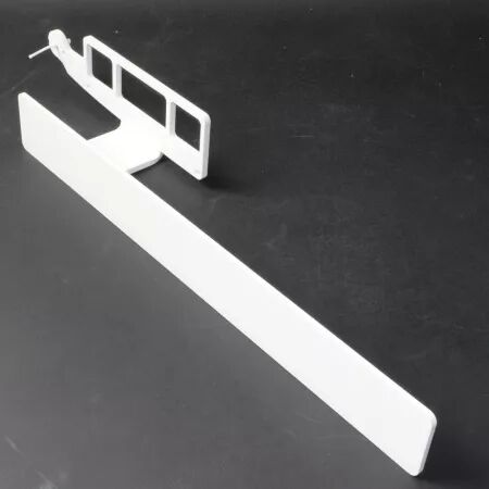 BARRE PORTE SERVIETTE GAUCHE BLANCHE - ATLANTIC / SAUTER / THERMOR REF. 096255