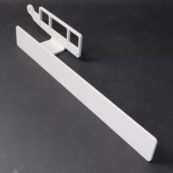 BARRE PORTE SERVIETTE GAUCHE GRISE - ATLANTIC / SAUTER / THERMOR REF. 096256