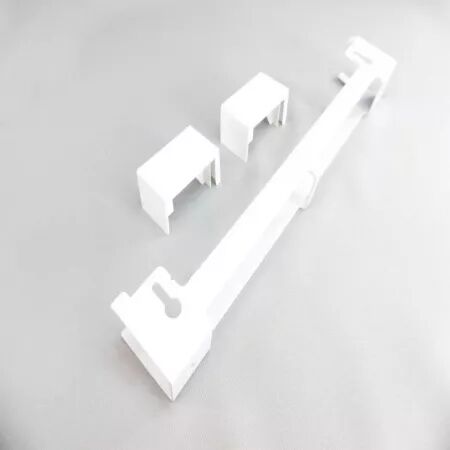 SUPPORT MURAL (X1) + CACHES - ATLANTIC / SAUTER / THERMOR REF. 098433