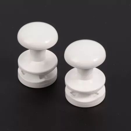 KIT 2 PATERES BLANC - ATLANTIC / SAUTER / THERMOR REF. 098685