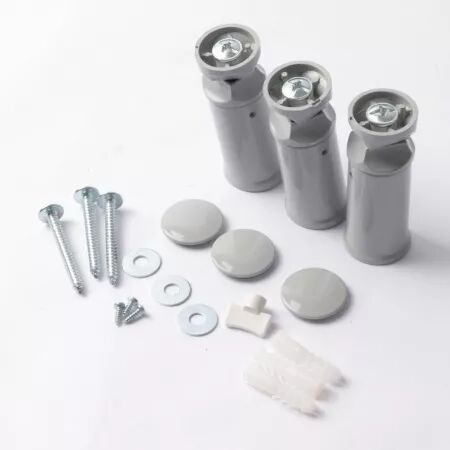 KIT FIXATIONS 4 PTS RAL 7266 - ATLANTIC / SAUTER / THERMOR REF. 098744