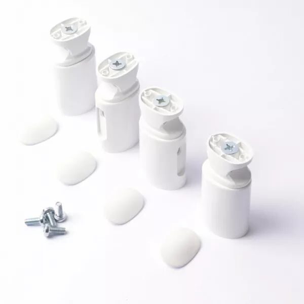 KIT FIXATIONS COURT BLC SATIN - ATLANTIC / SAUTER / THERMOR REF. 098775