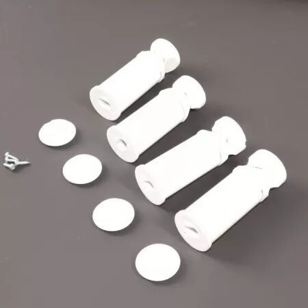 KIT SUPPORT MURAL BLANC 4 PTS - ATLANTIC / SAUTER / THERMOR REF. 098850