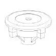 TAMPON EN CAOUTCHOUC C�T� MOTEUR - EXTRAFLAME R�f. 002273019