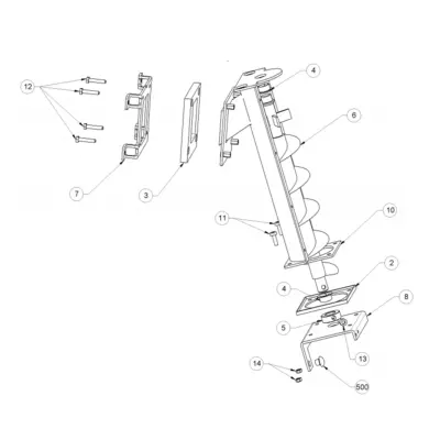 Vis sans fin - EXTRAFLAME R�f. 002278401