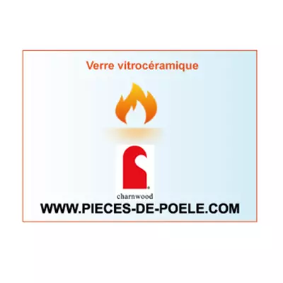 Verre vitroc�ramique - CHARNWOOD R�f. 006/MR019