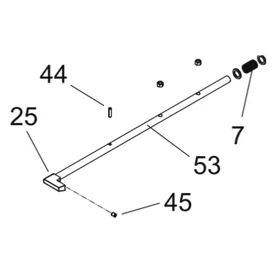 AXE PLAN 16750B (6340744) - FRANCO BELGE R�f. 101065