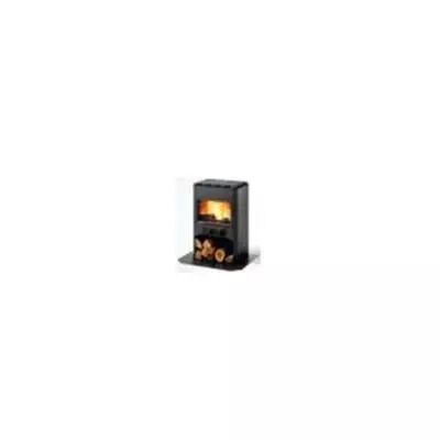 Vue �clat�e - Po�le � bois ALASKA01D - SUPRA R�f. 110054