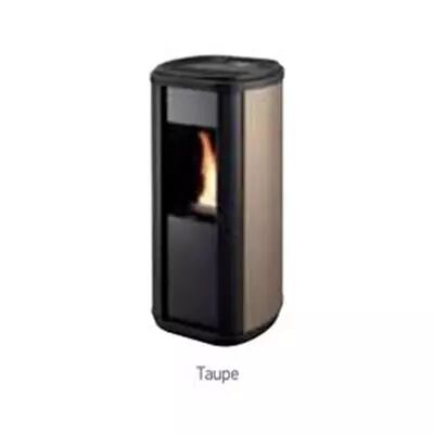 Vue �clat�e - Po�le � granul�s CORALIE PLUS OPTIMA CONTROL TAUPE Ref. 112152