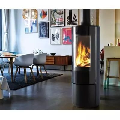 Vue �clat�e - Po�le � bois LAURE NUIT AZUR Ref. 112180