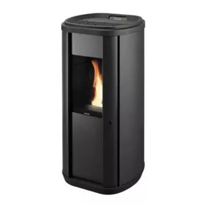 Vue �clat�e - Po�le � granul�s Coralie 7 Optima Noir - SUPRA R�f. 112202