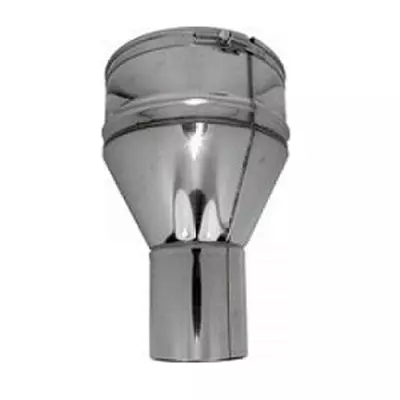 Raccord po�le-tubage inox �80 m�le x 110/116mm - TEN R�f. 123802