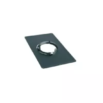 Plaque de propret� rectangle 300x500 Noir �150-153mm - TEN R�f. 128155