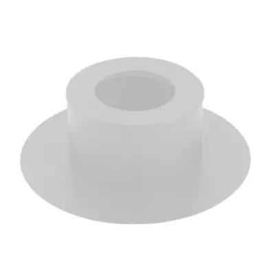 Cache conduit rond coulissant Blanc &Oslash;125 &agrave; 200mm - TEN R&eacute;f. 129555