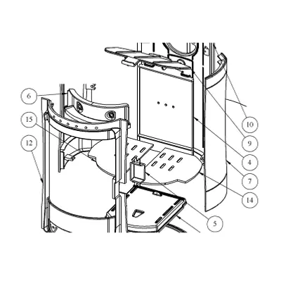 Boite conduit air 388114 - GODIN Réf. 13906388114053 (SUIVI)