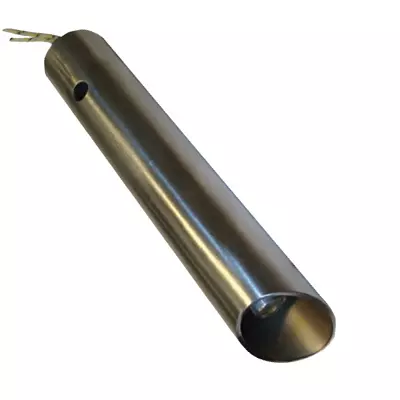 Bougie métal 350 watts avec tube porte résistance longueur totale 130 mm (SUIVI)