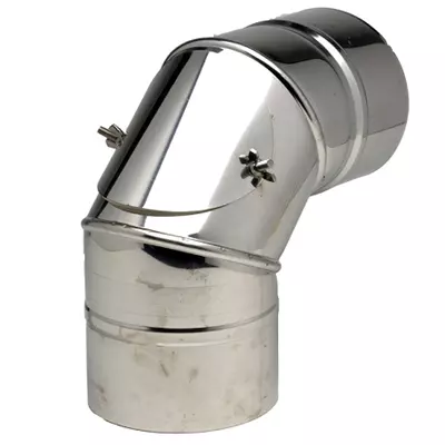 Coude EQ 90� avec trappe de visite Ten Inox 304 �153mm - TEN R�f. 269153